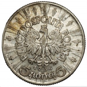 5 Gold 1934 Józef Piłsudski