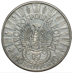 10 Zloty 1934 - Pilsudski-Schussadler