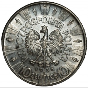 10 złotych 1938 Józef Piłsudski