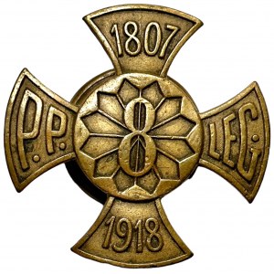 II RP. Odznaka 8 Pułk Piechoty Legionów, żołnierska.