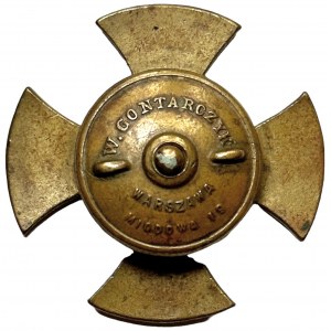 II RP. Odznaka 8 Pułk Piechoty Legionów, żołnierska.