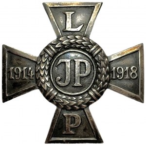 II RP. Krzyż Legionowy. Odznaka Związku Legionistów Polskich.