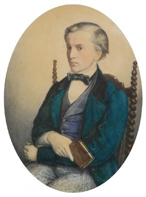 Jan MATEJKO (1838-1893), Portret Stanisława Giebułtowskiego, 1855