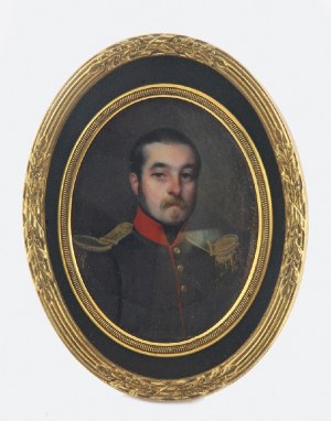 Teofil KWIATKOWSKI (1809-1891), Portret oficera, 1839