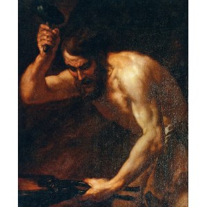 Malarz nieokreślony, włoski (genueński?), XVII w., Wulkan