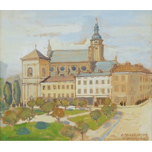 Irena NOWAKOWSKA-ACEDAŃSKA (1906-1983), Plac Bernardyński we Lwowie