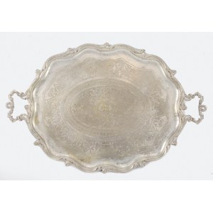 Fabryka Wyrobów Srebrnych i Platerowanych J. Fraget (1824-1939), Taca owalna