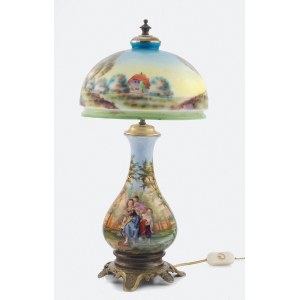 Lampa buduarowa, elektryczna