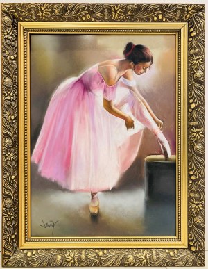 Domingo Alvarez GOMEZ, Girl in a pink sarrong