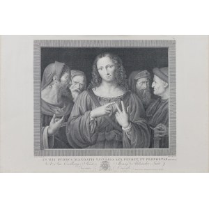 Leonardo da Vinci, Pietro Ghigi, Jesus unter den Ärzten, Italien, Ende 18./Anfang 19. Jahrhundert.