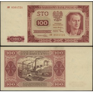 Polsko, 100 zlotých, 1.07.1948