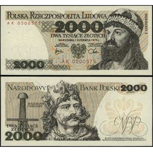 Poľsko, 2 000 PLN, 1.06.1979