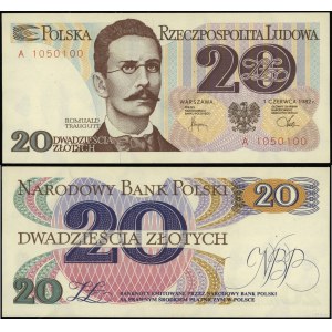 Poland, 20 zloty, 1.06.1982