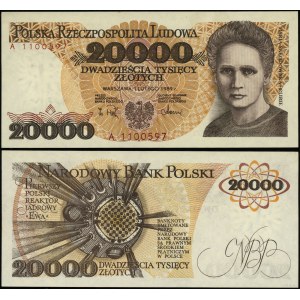 Polsko, 20.000 PLN, 1.02.1989