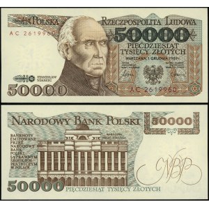 Poľsko, 50 000 PLN, 1.12.1989
