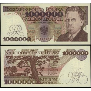 Polsko, 1 000 000 zlotých, 15.02.1991