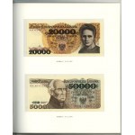 Polska, zestaw banknotów obiegowych PRL - banknoty polskie, 1975-1996