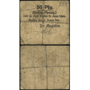Großpolen, 50 Fenig, 12.08.1914
