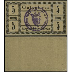 Velké Polsko, 5 fenigů, bez data (1917)