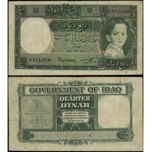 Iraq, 1/4 dinar, 1931
