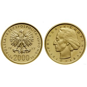 Poľsko, 2 000 zlotých, 1977, Varšava