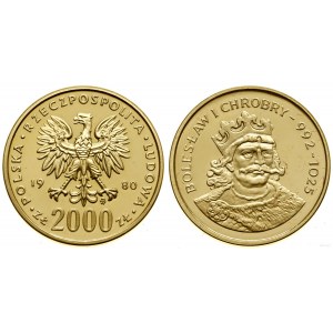 Polen, 2.000 Zloty, 1980, Warschau