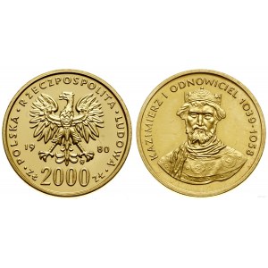 Polen, 2.000 Zloty, 1980, Warschau