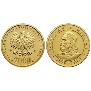 Polen, 2.000 Zloty, 1981, Warschau
