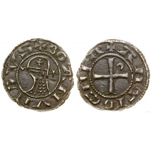 Krzyżowcy, denar, 1162-1201, Antiochia