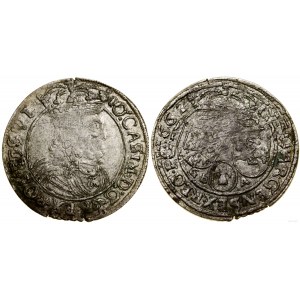 Polska, szóstak, 1662 GBA, Lwów