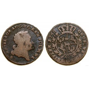 Polska, trojak, 1768 G, Warszawa