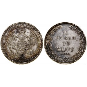 Polska, 1 1/2 rubla = 10 złotych, 1835, Petersburg