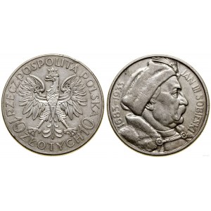 Polsko, 10 zlotých, 1933, Varšava