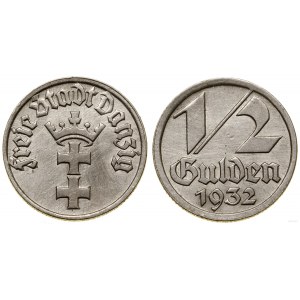 Polska, 1/2 guldena, 1932, Berlin