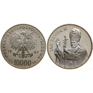 Poland, 10,000 zloty, 1987, Warsaw