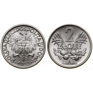 Polen, 2 Zloty, 1960, Warschau