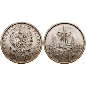 Polsko, 100 000 PLN, 1990, USA