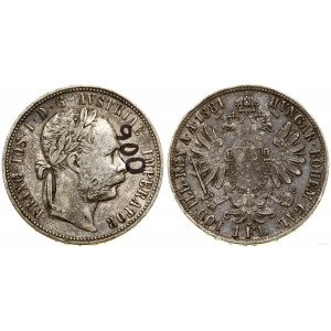 Austria, 1 floren, 1881, Wiedeń