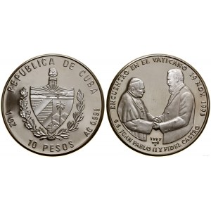 Kuba, 10 peso, 1997, Hawana