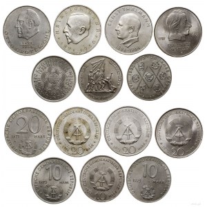 Niemcy, zestaw 7 monet, Berlin