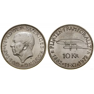Švédsko, 10 korun, 1972, Stockholm