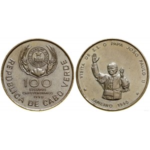 Kapverdské ostrovy, 100 escudo, 1990