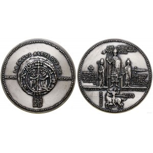 Polen, Medaille aus der königlichen Serie PTAiN - Leszek Biały, 1985, Warschau