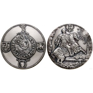 Polska, medal z serii królewskiej PTAiN - Jan III Sobieski, 1981, Warszawa