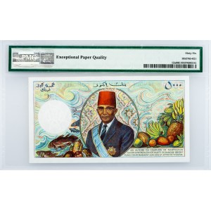 Comoros, 5000 Francs 1984, PMG - Gem Uncirculated 66 EPQ