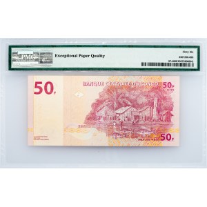 Congo Democratic Republic, 50 Francs 2013, PMG - Gem Uncirculated 66 EPQ