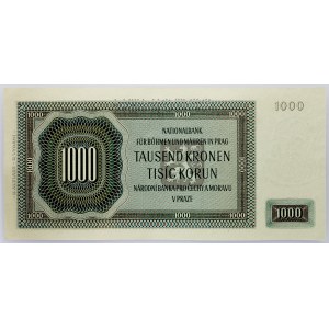Czechoslovakia, 1000 Korun 1942