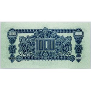 Czechoslovakia, 1000 Korun 1944