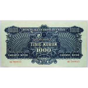 Czechoslovakia, 1000 Korun 1944