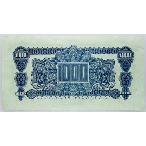 Czechoslovakia, 1000 Korun 1945